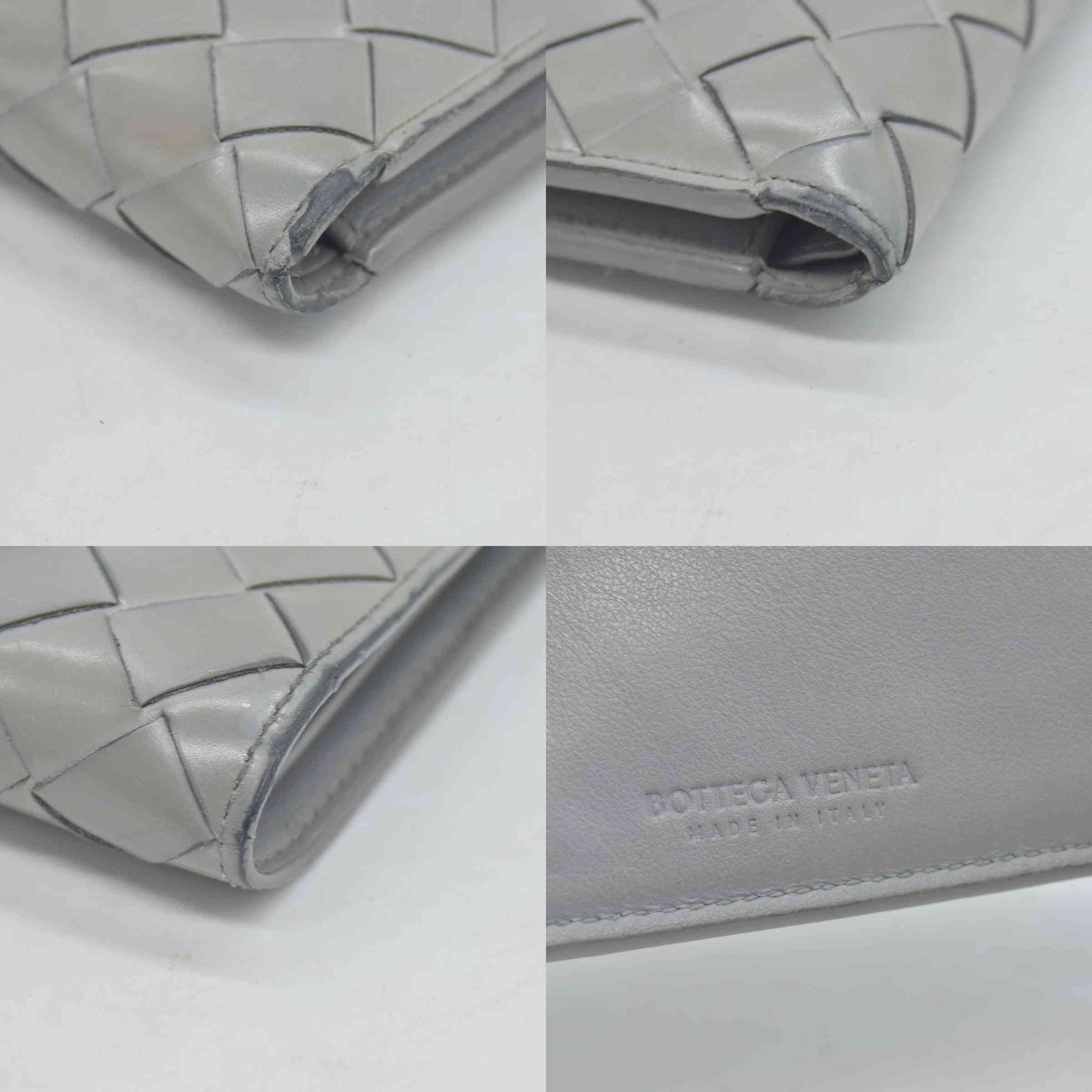 Bottega Veneta Nappa Maxi Intrecciato Bi-Fold Wallet