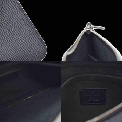 Louis Vuitton Epi Neverfull Pouch Black 2018