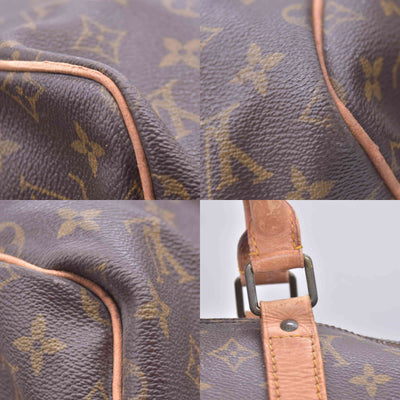 $2200 LOUIS VUITTON Monogram Keepall Bandouliere 55 Duffel Bag SD954 CONSIGNMENT 10021419
