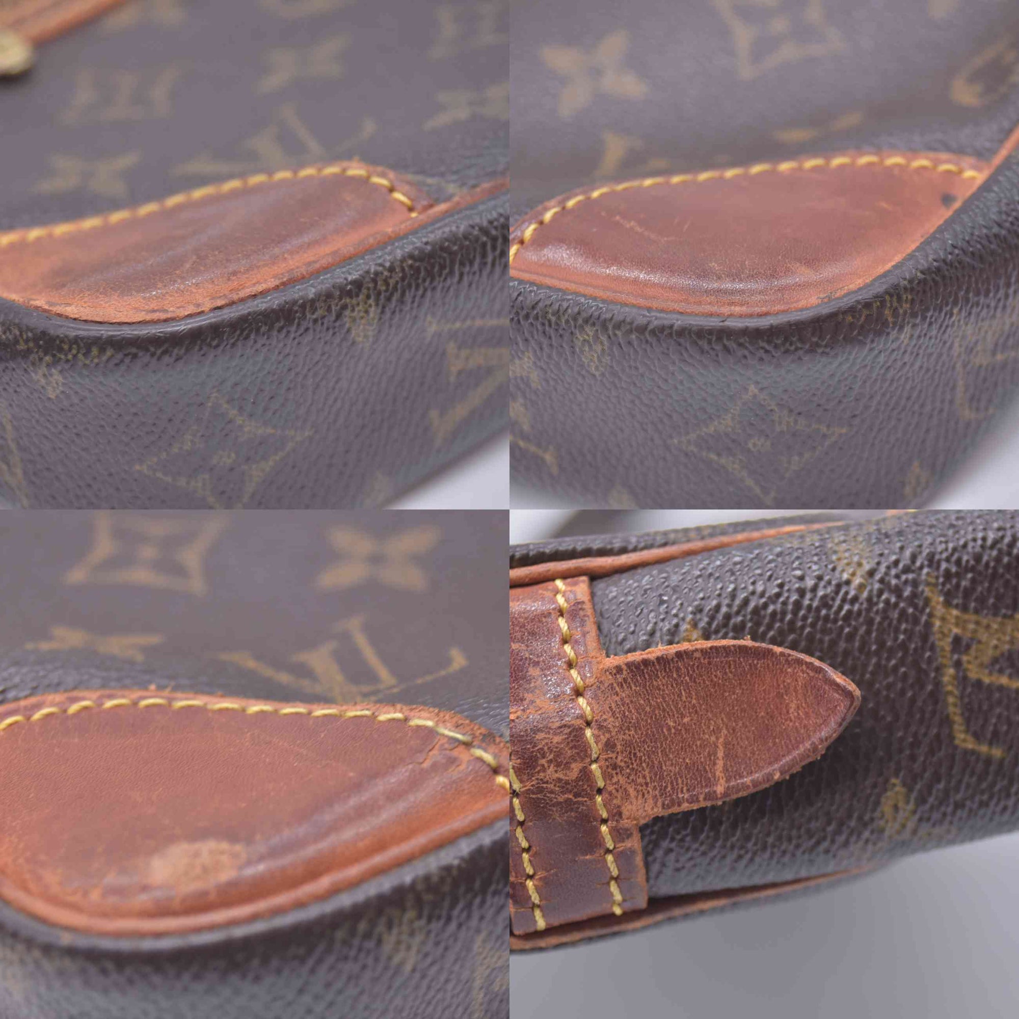 $650 2002 Louis Vuitton Monogram Pochette Marly Dragonne 26 SL0042 10021069
