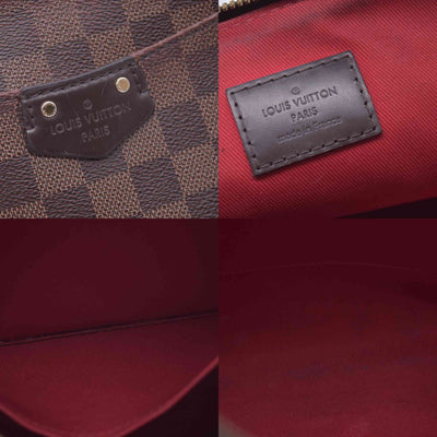 $1,520 2018 Louis Vuitton Damier Ebene South Bank Besace DR1188 10021530