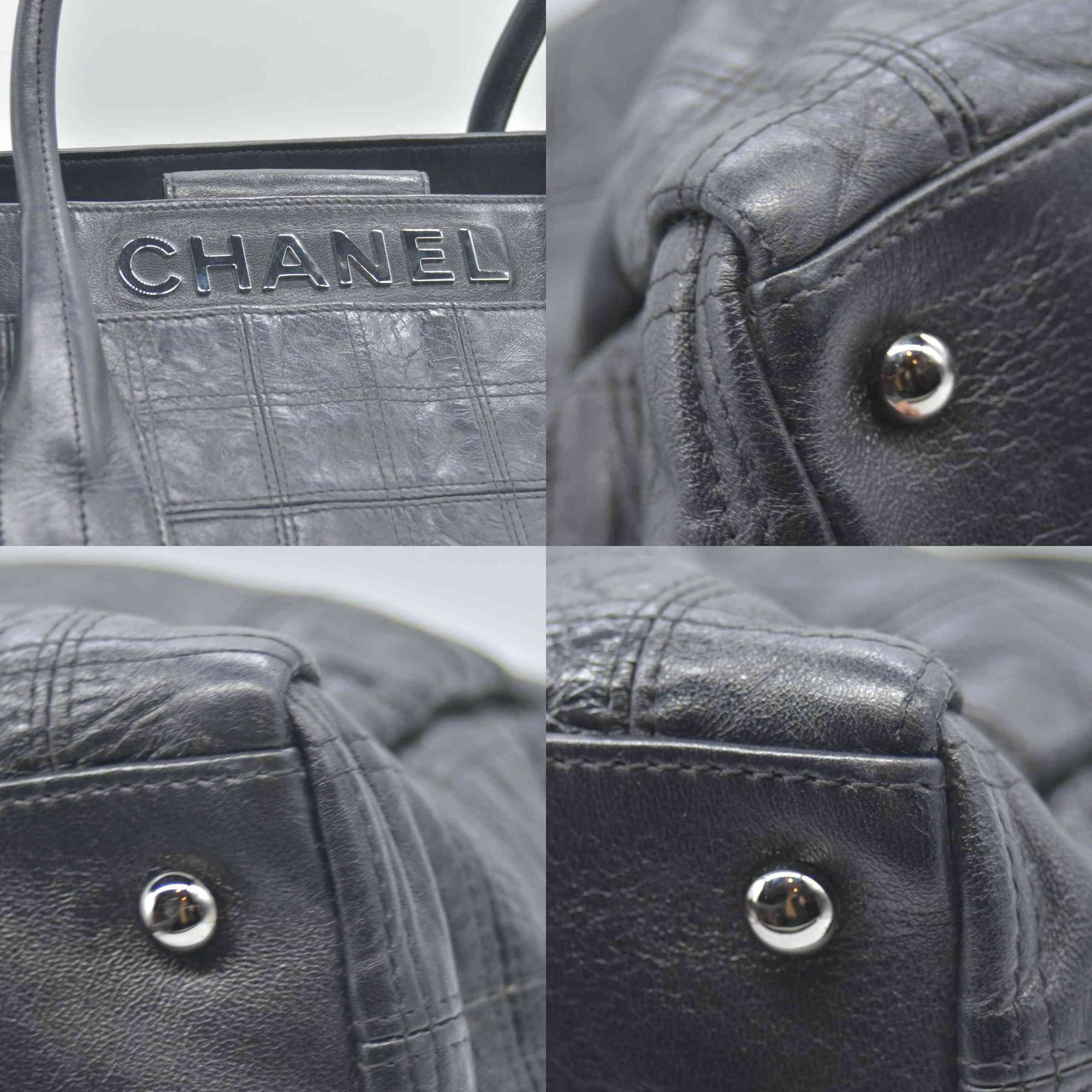 $2400 CONSIGNMENT CHANEL LAX Square Quilt Tote