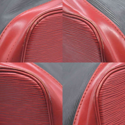 $3350 Louis Vuitton Epi Leather Noe Red and Black CONSIGNMENT