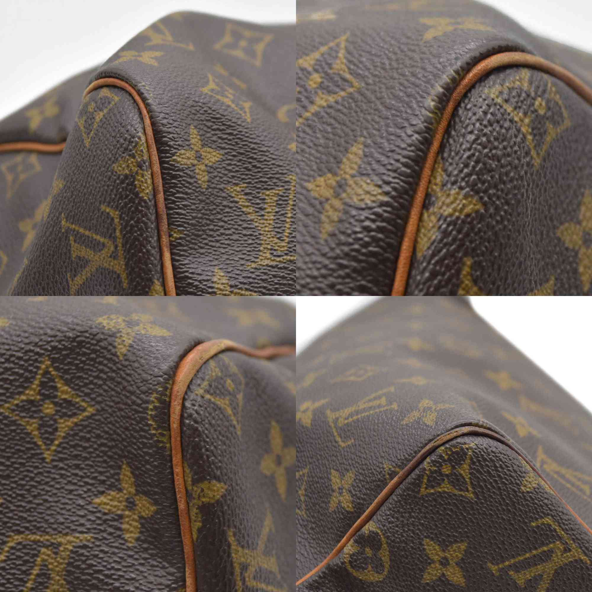 $1700 Louis Vuitton Monogram Speedy 35 TH0034