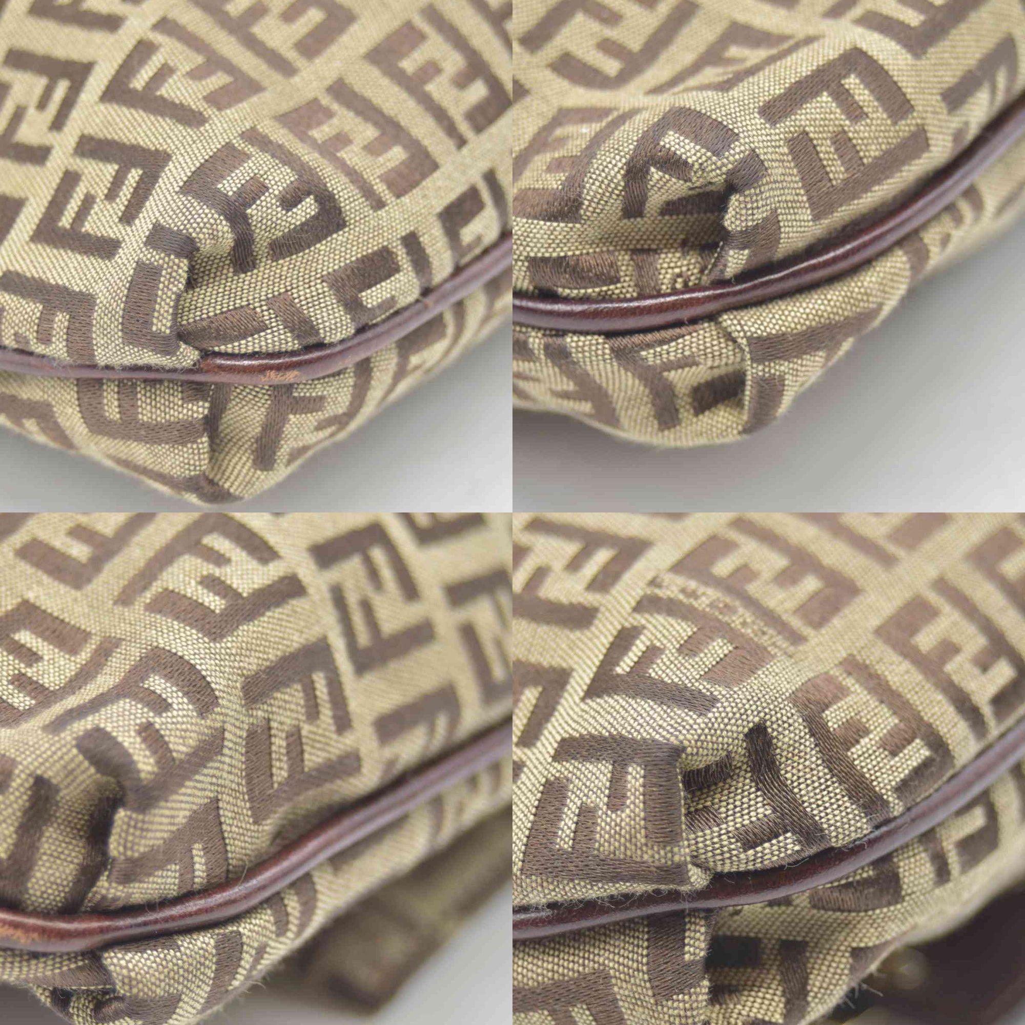 $895 CONSIGMENT FENDI Zucchino FF Vintage