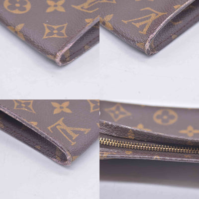 $590 LOUIS VUITTON Monogram Bucket 27 Pouch