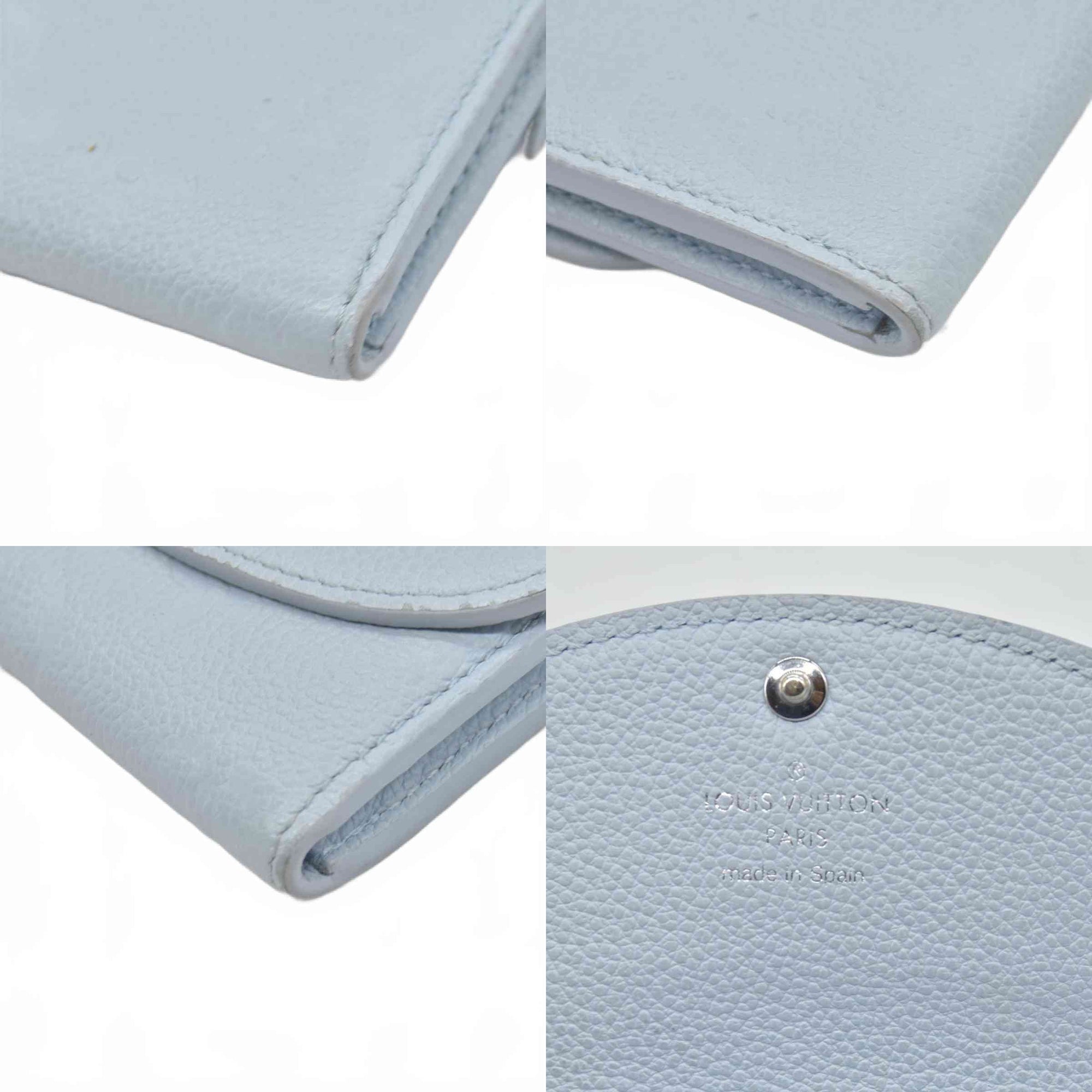 $640 Louis Vuitton Empreinte Rosalie Coin Purse Blue