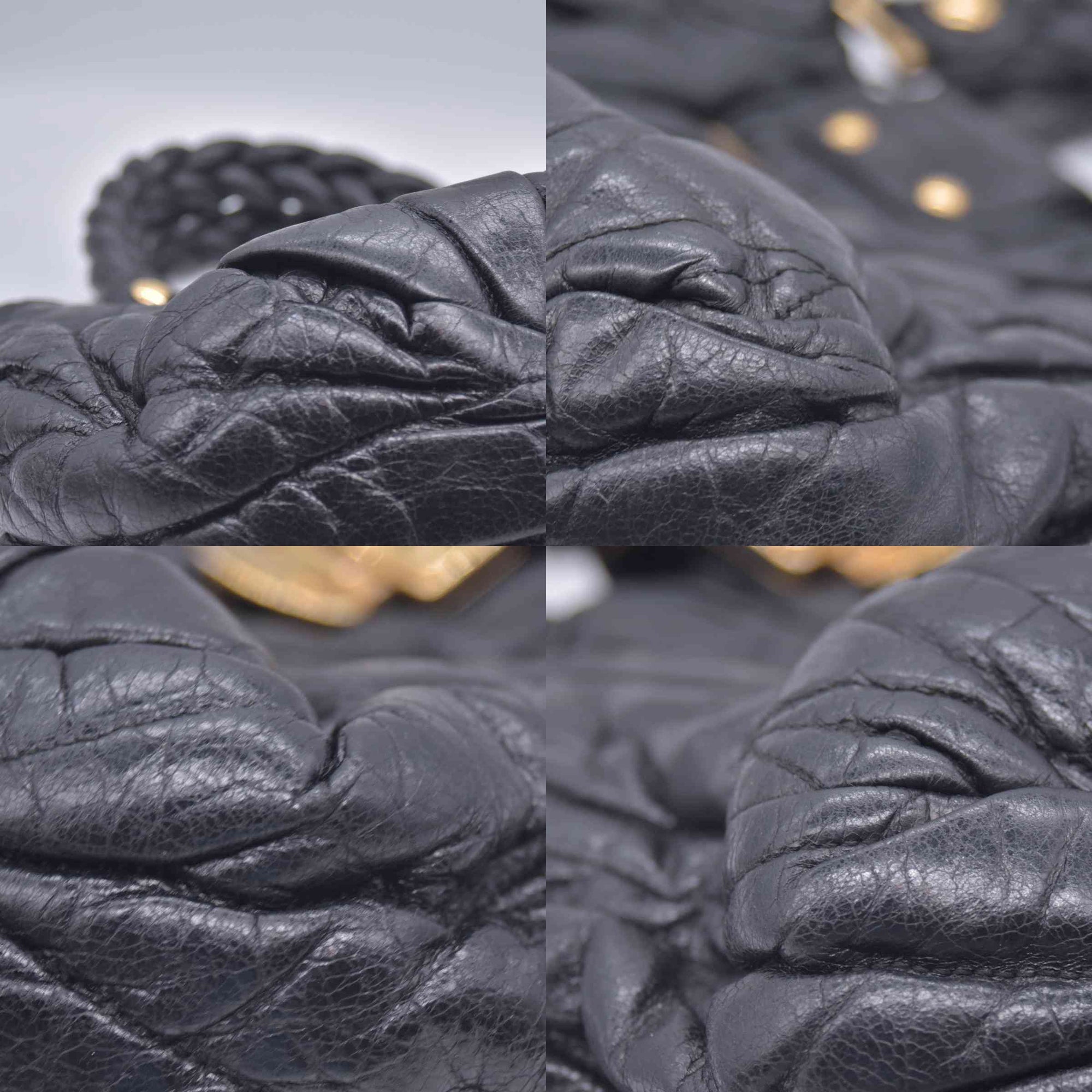 Miu Miu Leather Matelasse Bauletto Aperto Coffer CONSIGNMENT