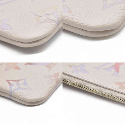 $625 Louis Vuitton  Empreinte Monogram Giant Key Pouch Dream Beige