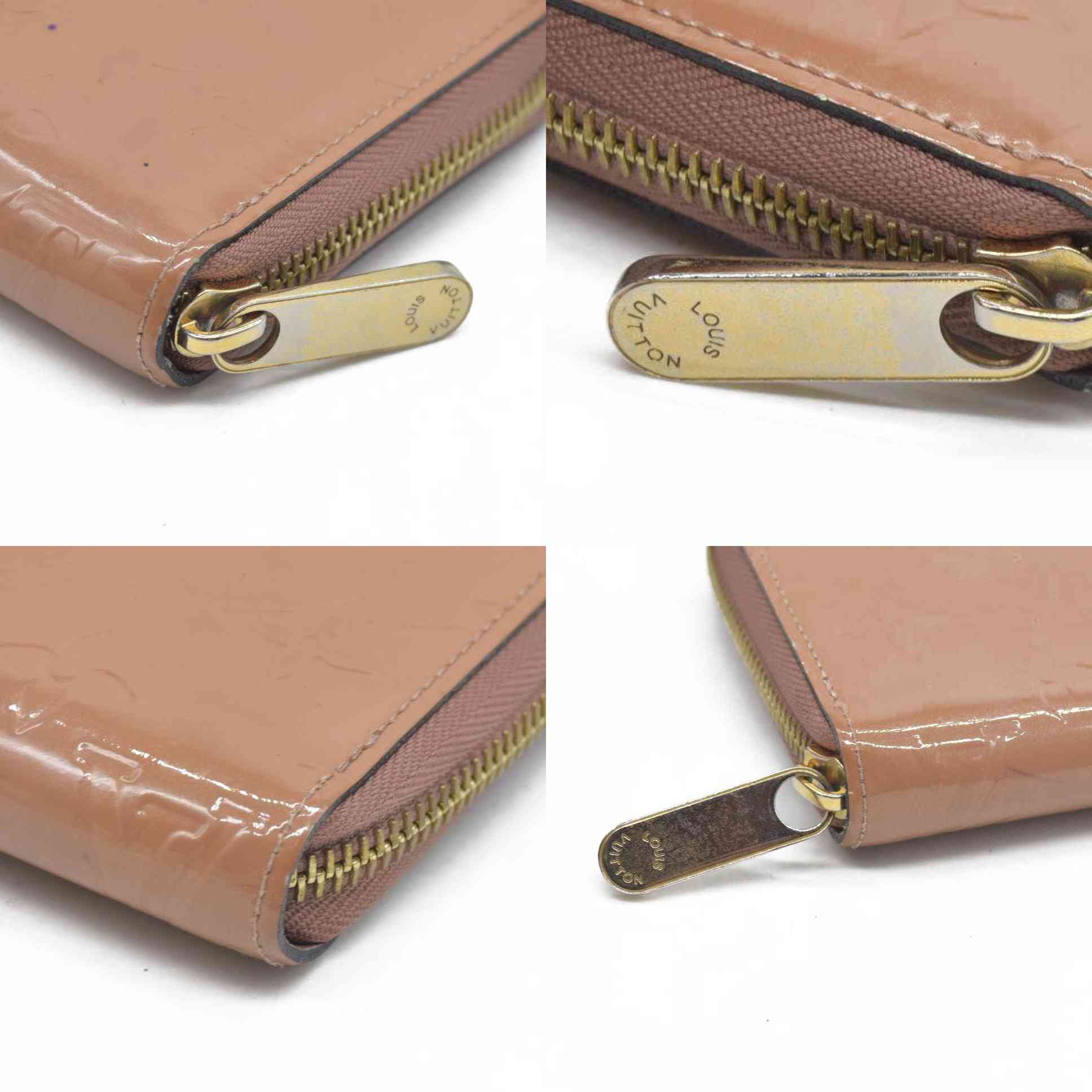 Louis Vuitton Monogram Vernis Zippy Zip Around Long Wallet