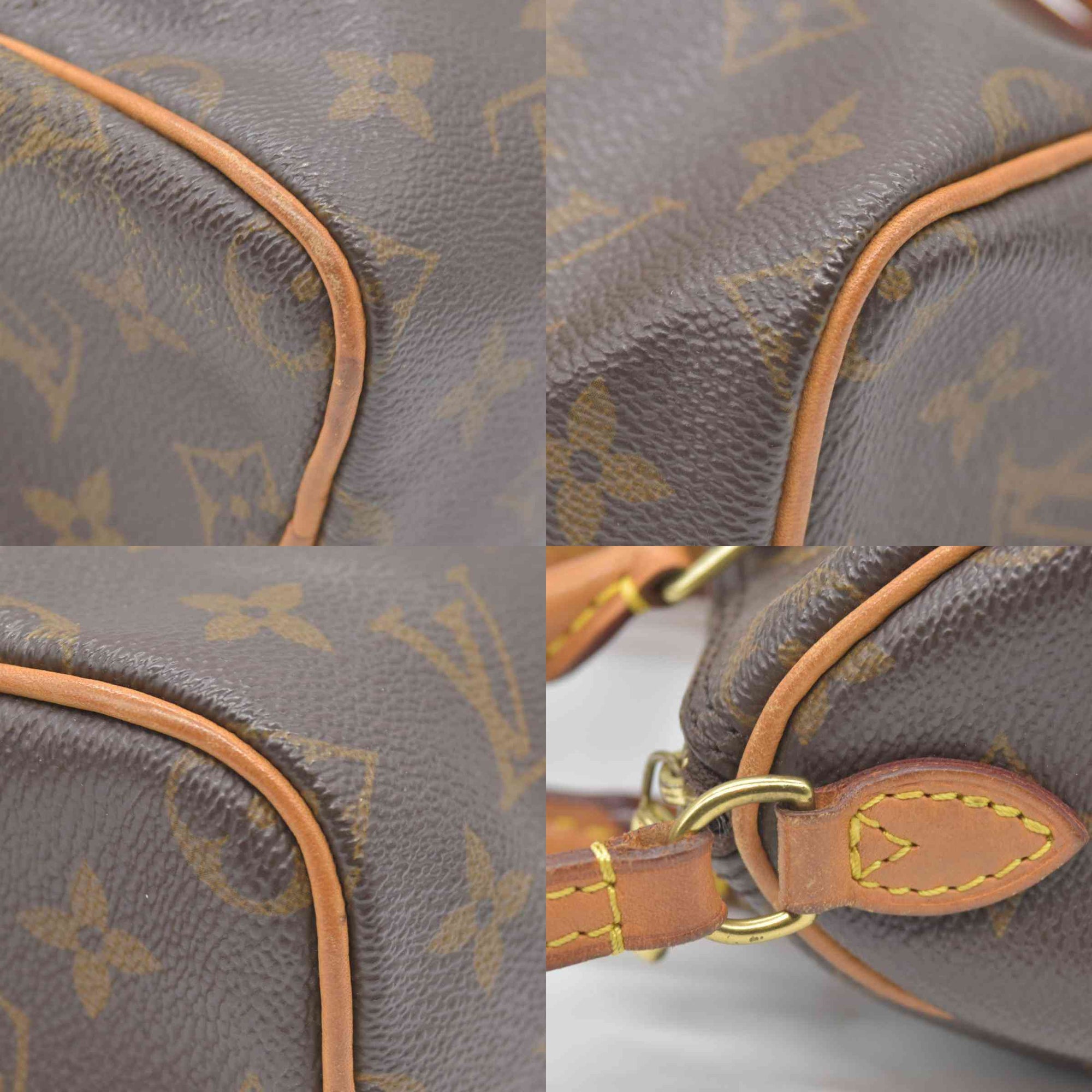 $1920 Louis Vuitton  Monogram Nano Speedy TR2156