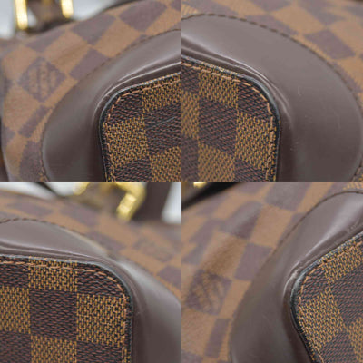 $1880 Louis Vuitton Damier Ebene Hampstead MM CONSIGNMENT
