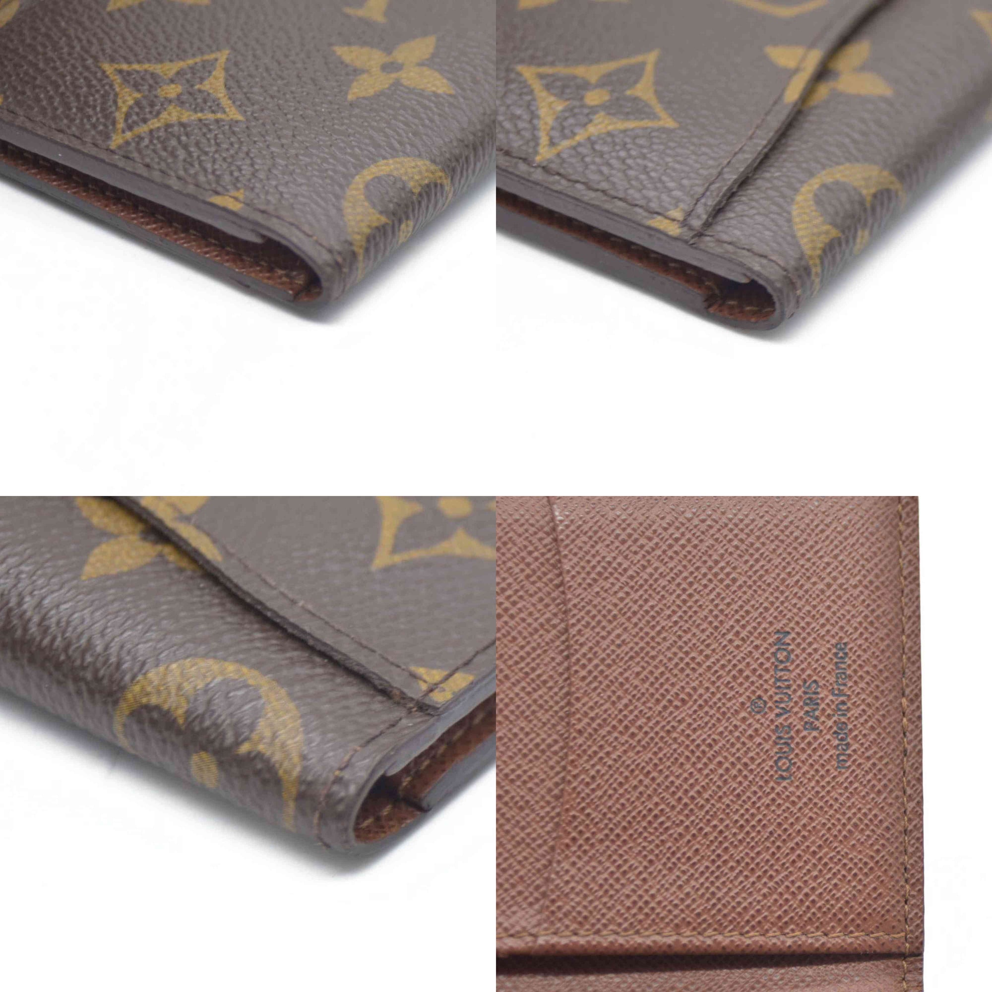 $440 Louis Vuitton Monogram Card Holder MI4007