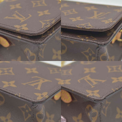 $1750 Louis Vuitton Monogram Wallet On Chain Lily