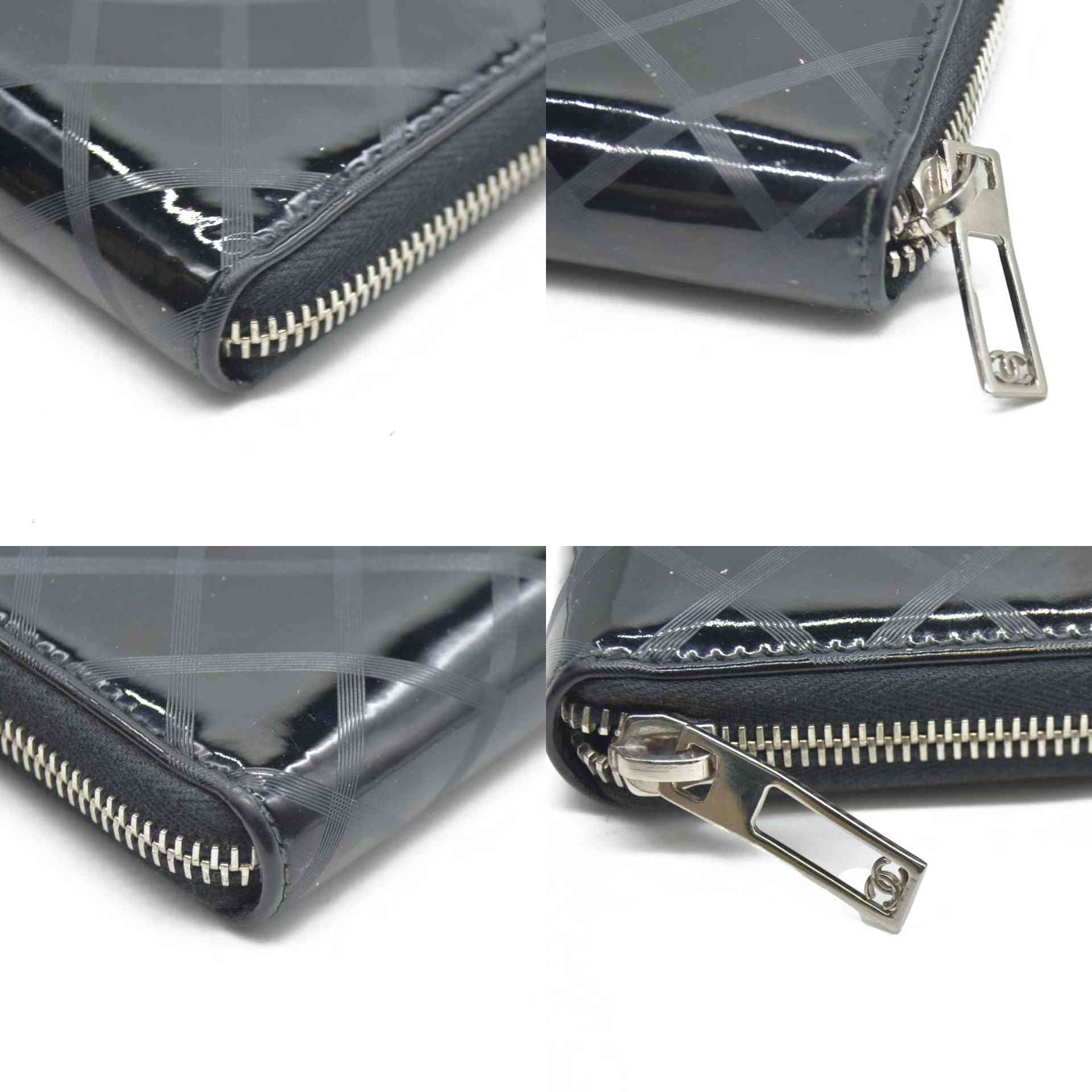 Chanel 2013-2014 Interlocking CC Logo Continental Wallet