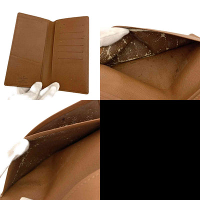 Louis Vuitton Monogram Porte Valeurs Cartes Credit Long Wallet Brown CT1928