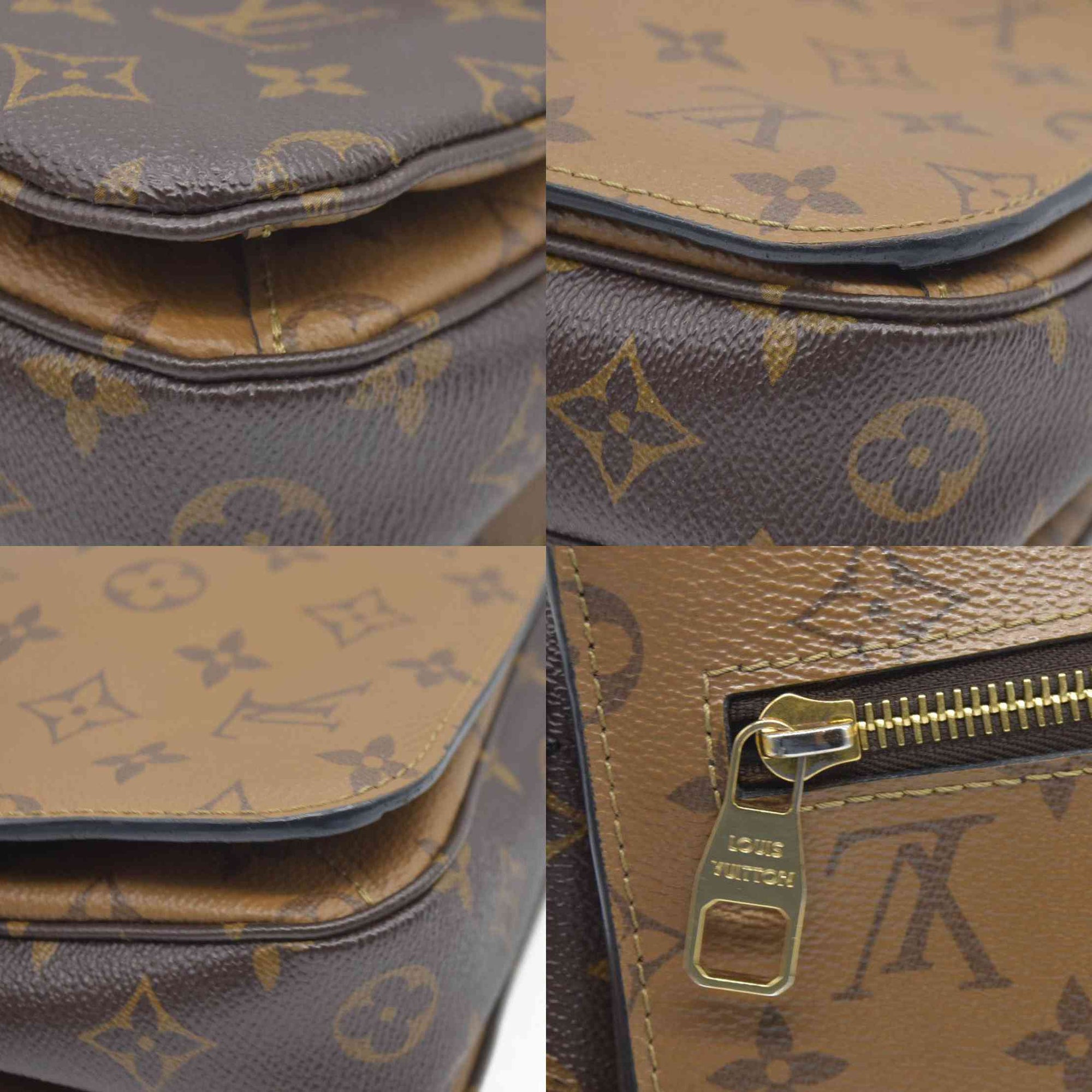 $2790 Louis Vuitton Reverse Monogrm Giant Pochette Metis  SD0169