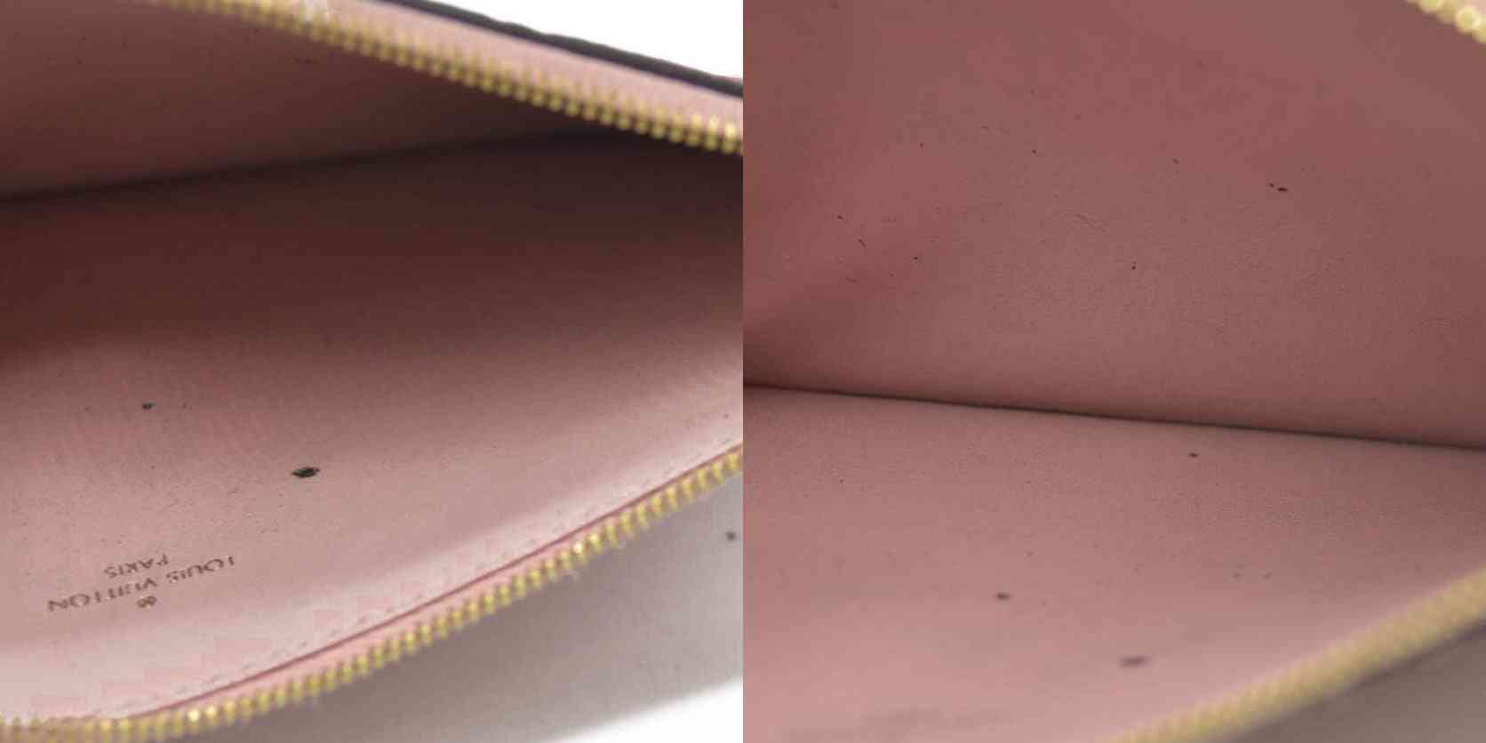 AUCTION $1720 Louis Vuitton LV Monogram Pochette Félicie Pink Insert Zip Pouch