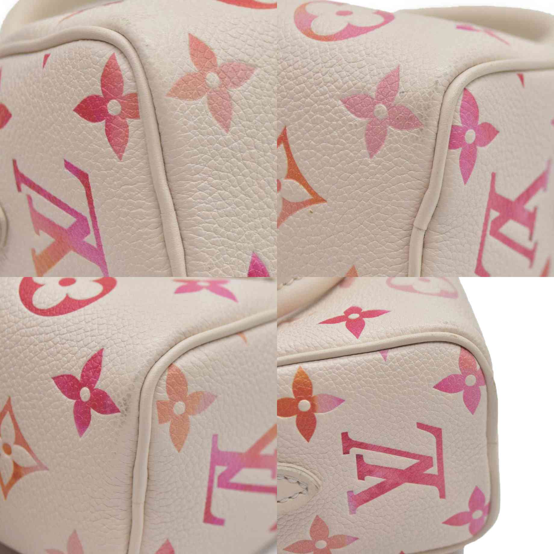 Louis Vuitton  Empreinte Monogram Nano Speedy Sunrise Aquarelle RFID