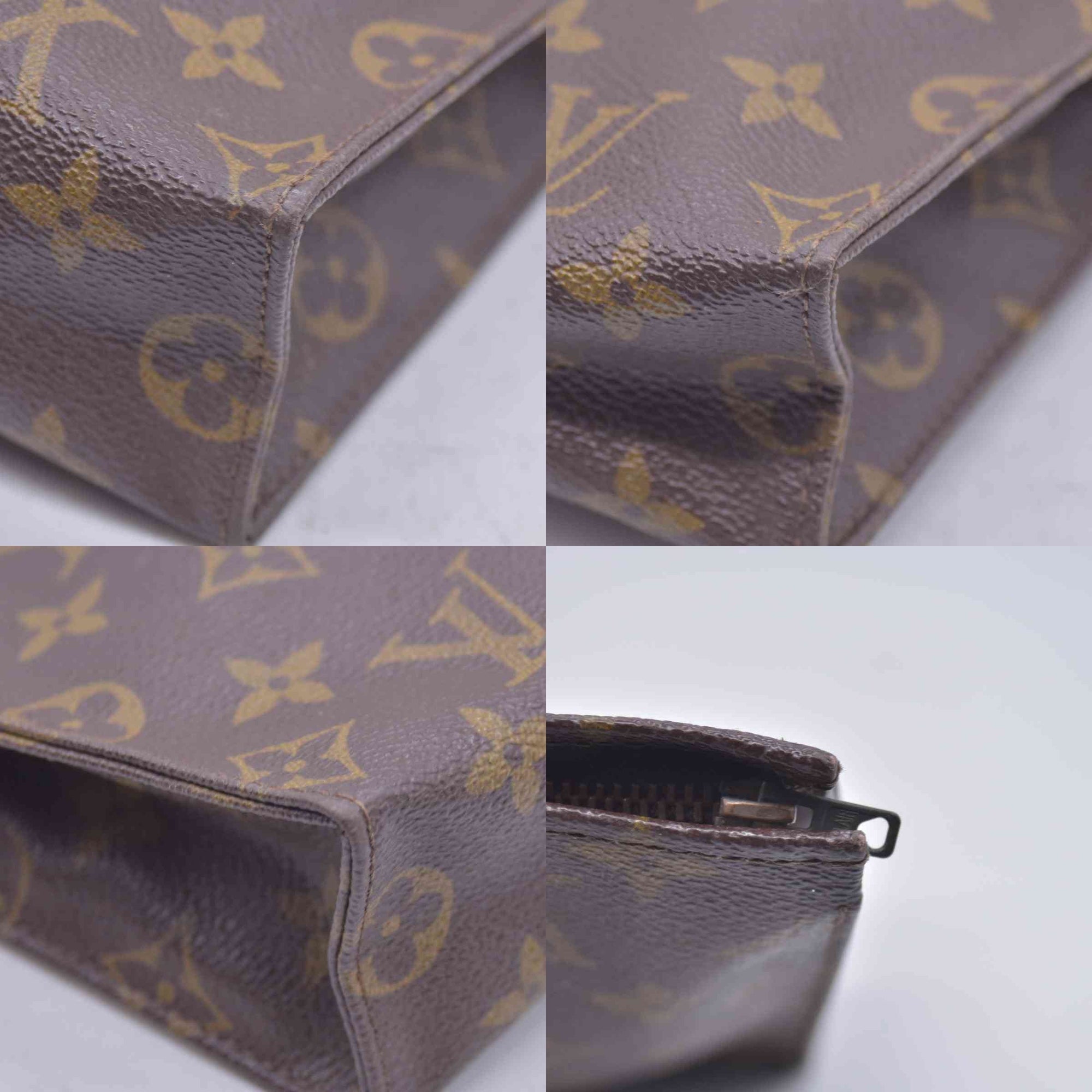 $760 Louis Vuitton Toiletry 26 Brown Monogram 833