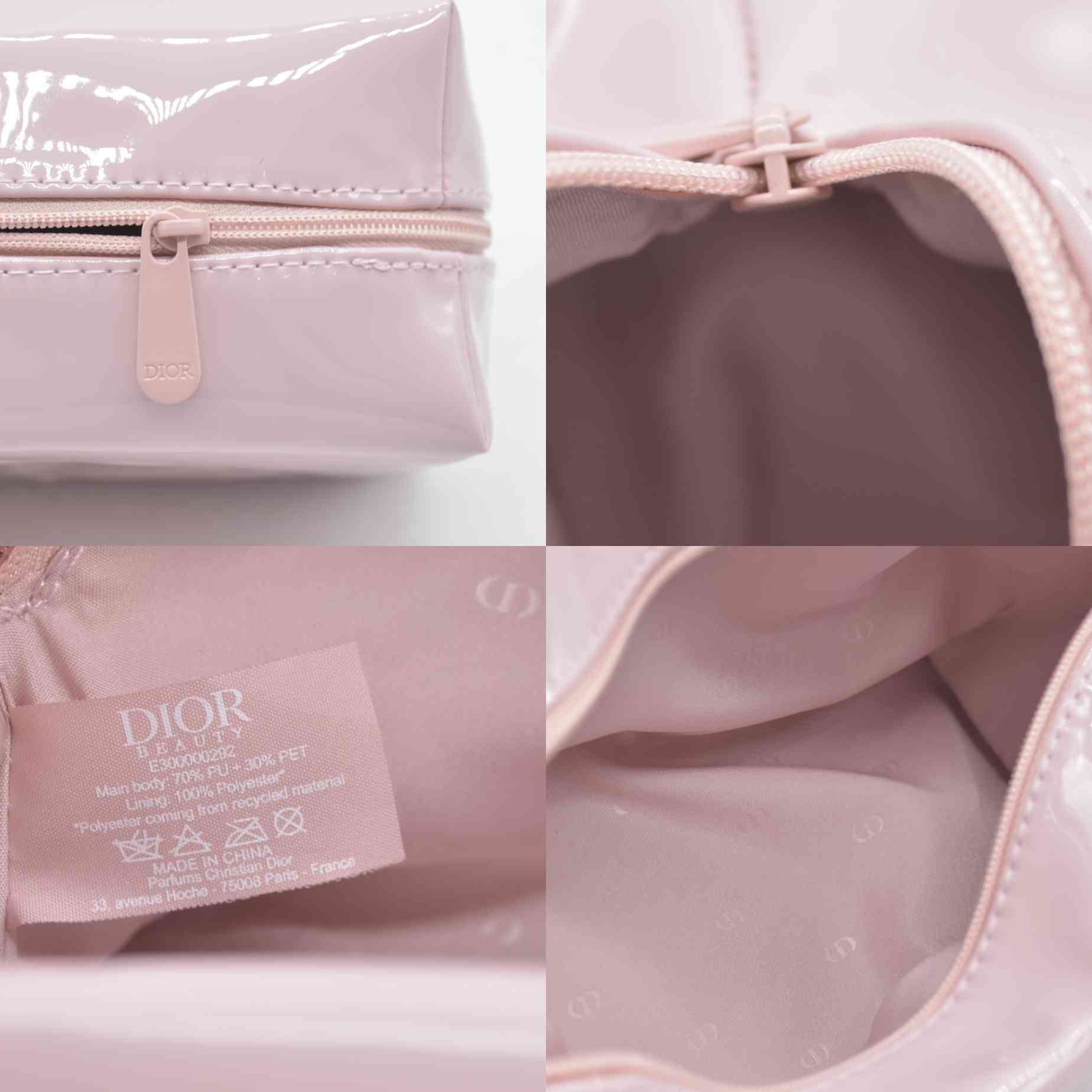 Dior Beauty Pale Pink GWP Valentines 2026 Cosmetic Pouch Logo CONSIGNMENT