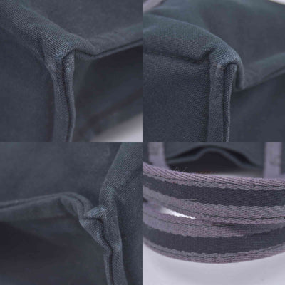 $780 HERMES Toile Fourre Tout PM Black CONSIGNMENT 10021191