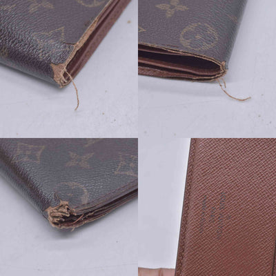 $480 LOUIS VUITTON Monogram Compact Bifold Wallet CONSIGNMENT 10021587