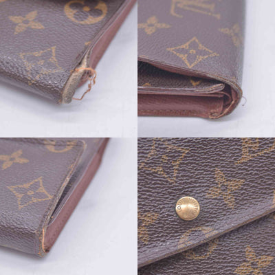 $590 LOUIS VUITTON Monogram Porte Tresor International Wallet CONSIGNMENT 10021412
