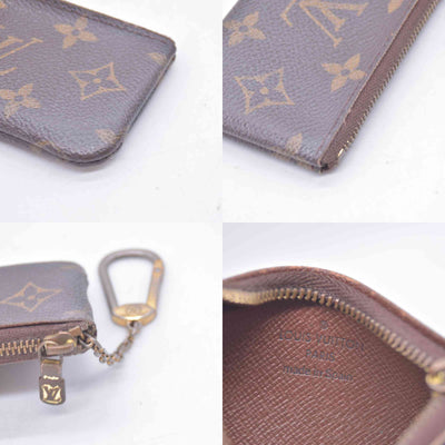 $355 LOUIS VUITTON Monogram Key Pouch Cles CONSIGNMENT 10021445