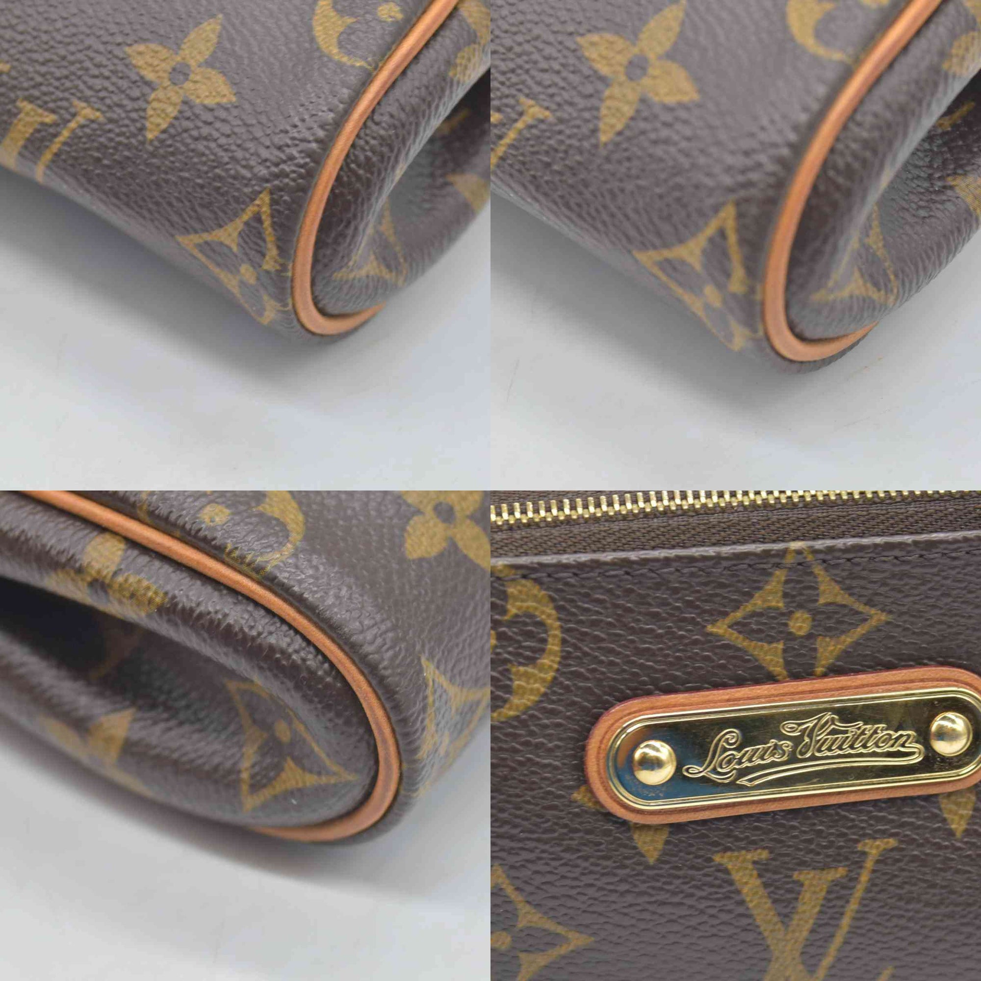 $1450 Louis Vuitton LV Monogram Eva Pochette AA1079 CONSIGNMENT
