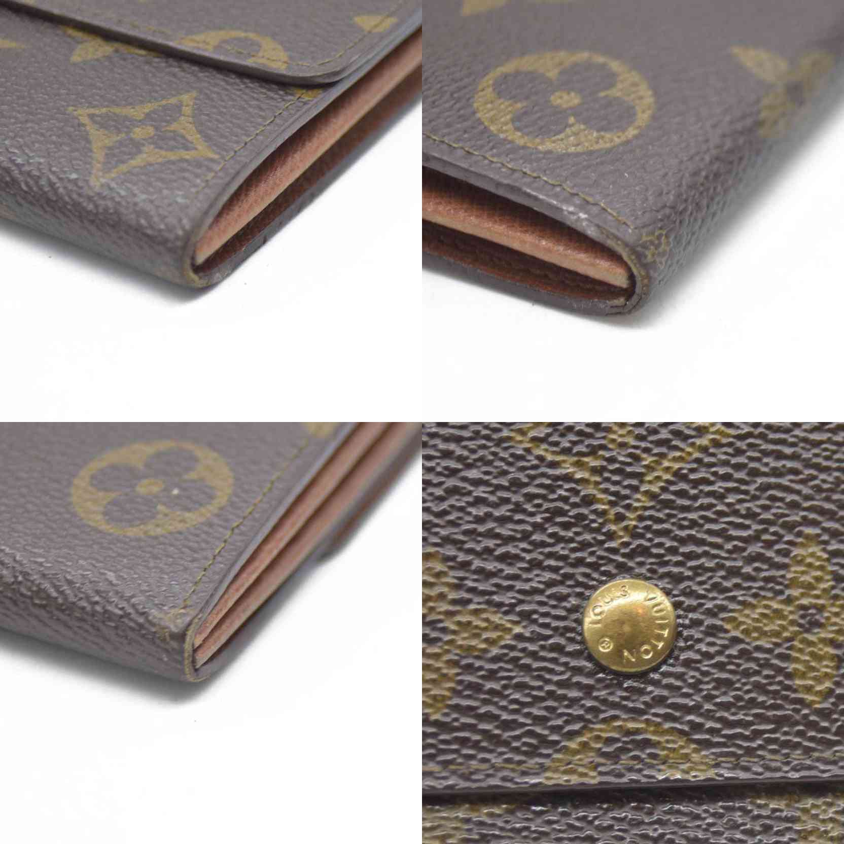 Louis Vuitton $725 Monogram Portefeiulle Sarah Long Bifold Wallet AN1920 CONSIGNMENT