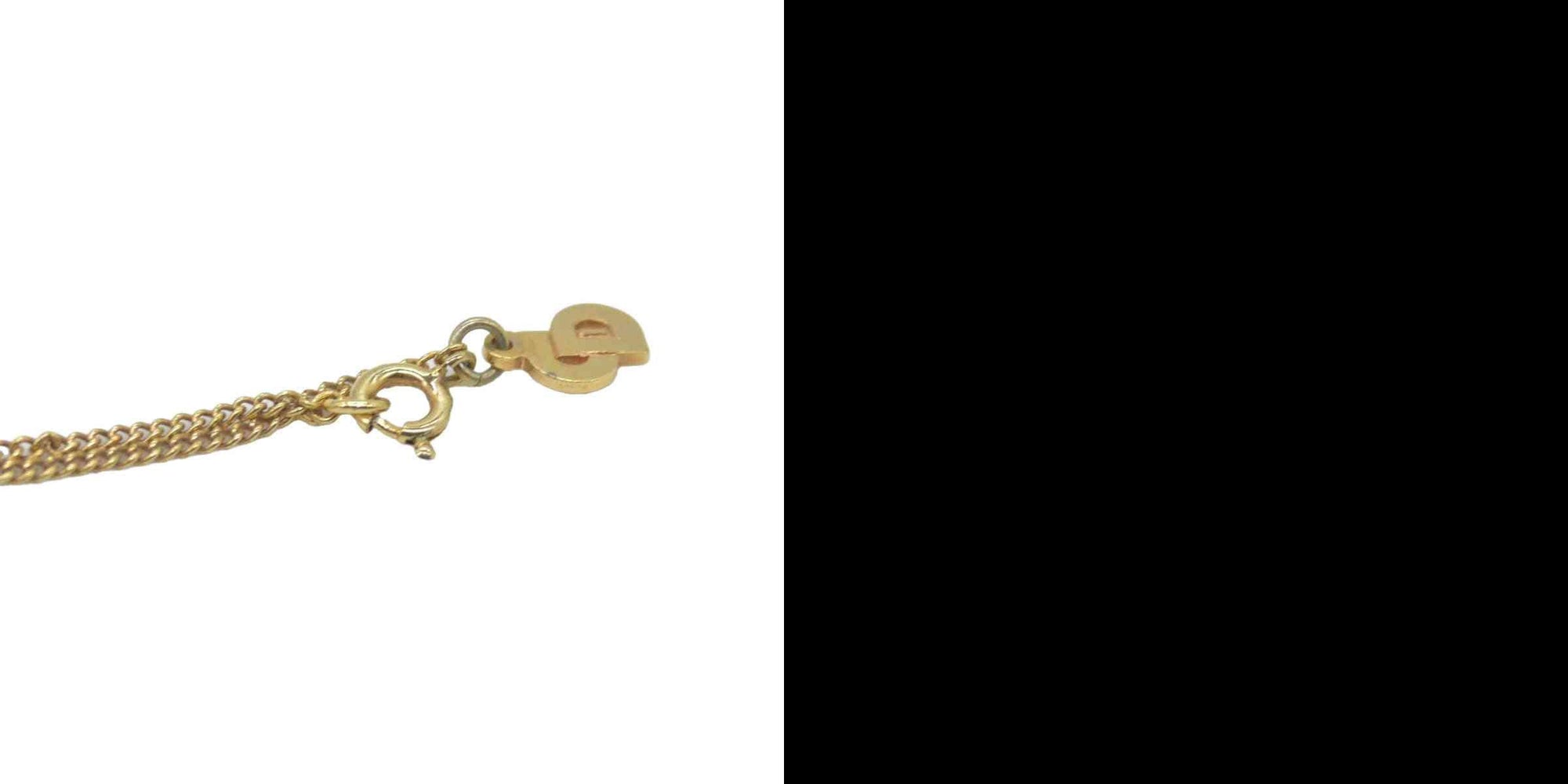 $300 Christian Dior  Vintage Heart Pendant Necklace CONSIGNMENT
