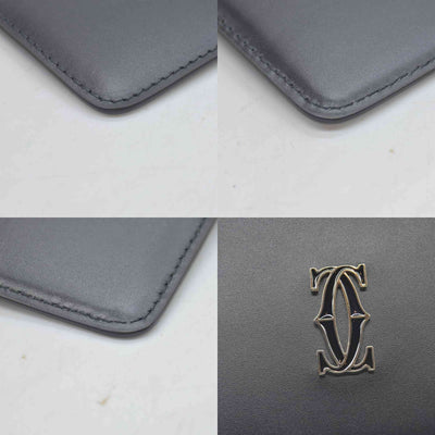 Cartier Leather Printed Wallet CONSIGNMENT
