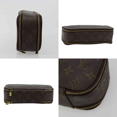 $750 LOUIS VUITTON Monogram Trousse Blush PM VI0052