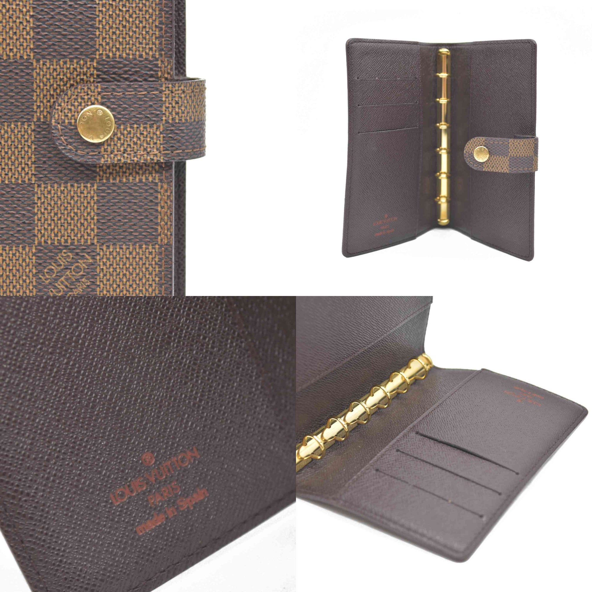 Louis Vuitton Damier Agenda PM Notebook Cover Brown CA1919 NL Consignment