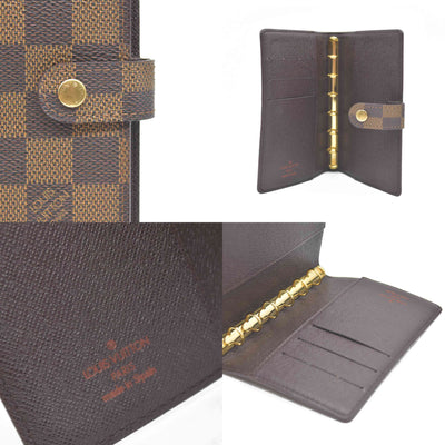 Louis Vuitton Damier Agenda PM Notebook Cover Brown CA1919 NL Consignment
