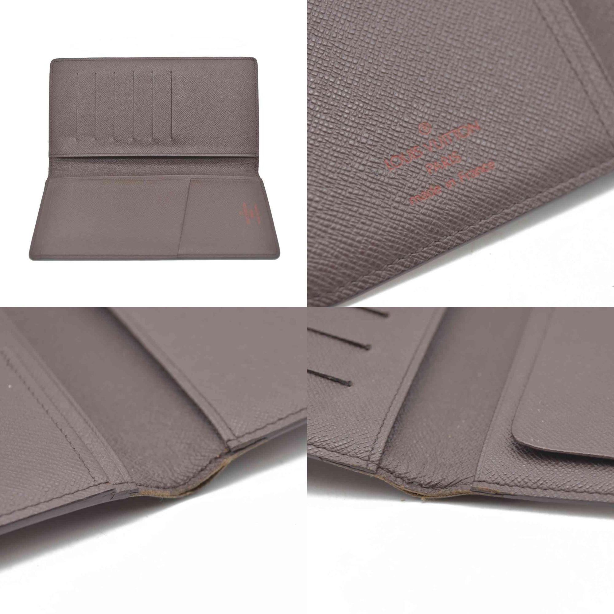 CONSIGNMENT AUCTION $405 Auction Louis Vuitton Damier Ebene Pocket Agenda Cover CONSIGNMENT