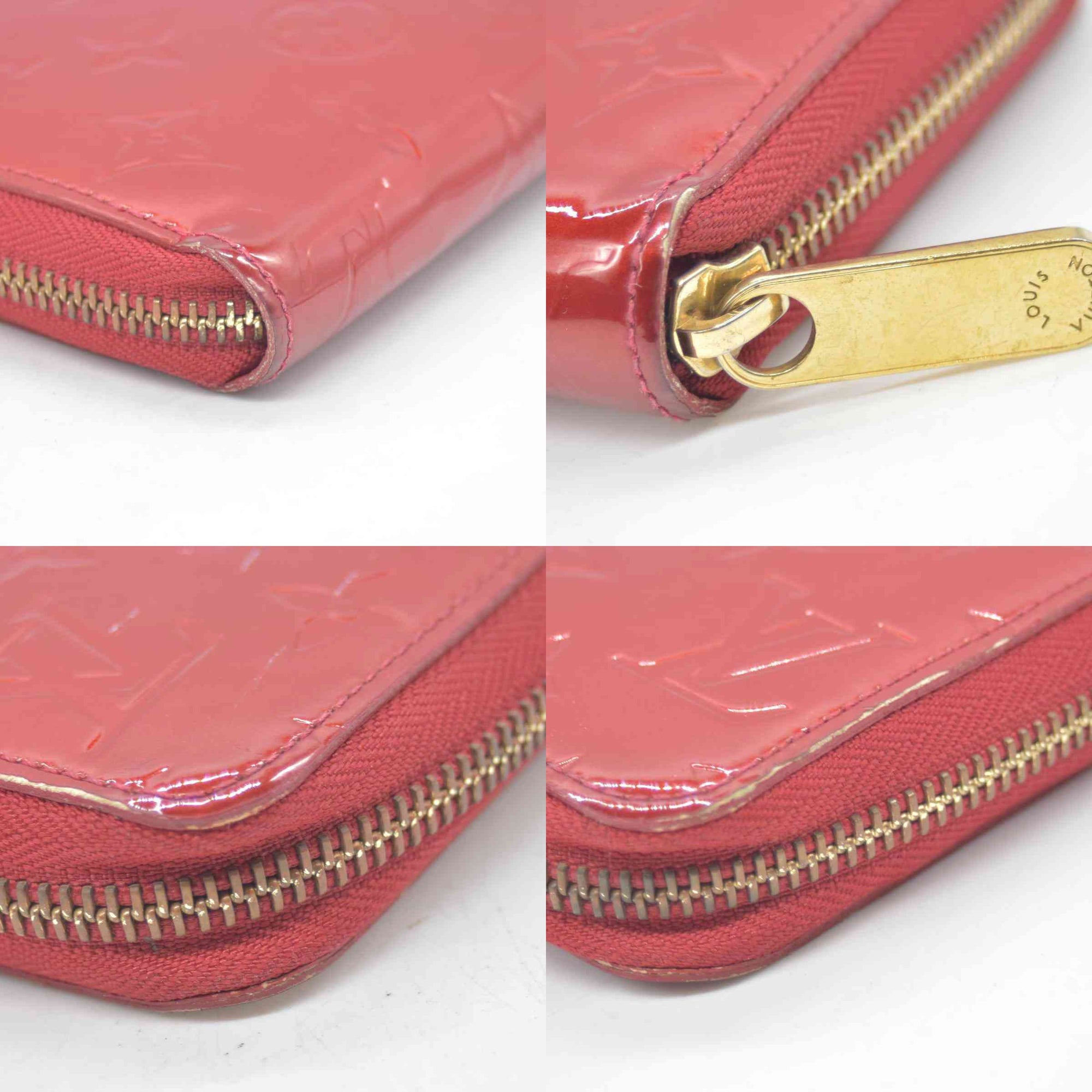 $1140 2000 Louis Vuitton Monogram Vernis Zippy Zip Around Long Wallet CA3100 CONSIGNMENT