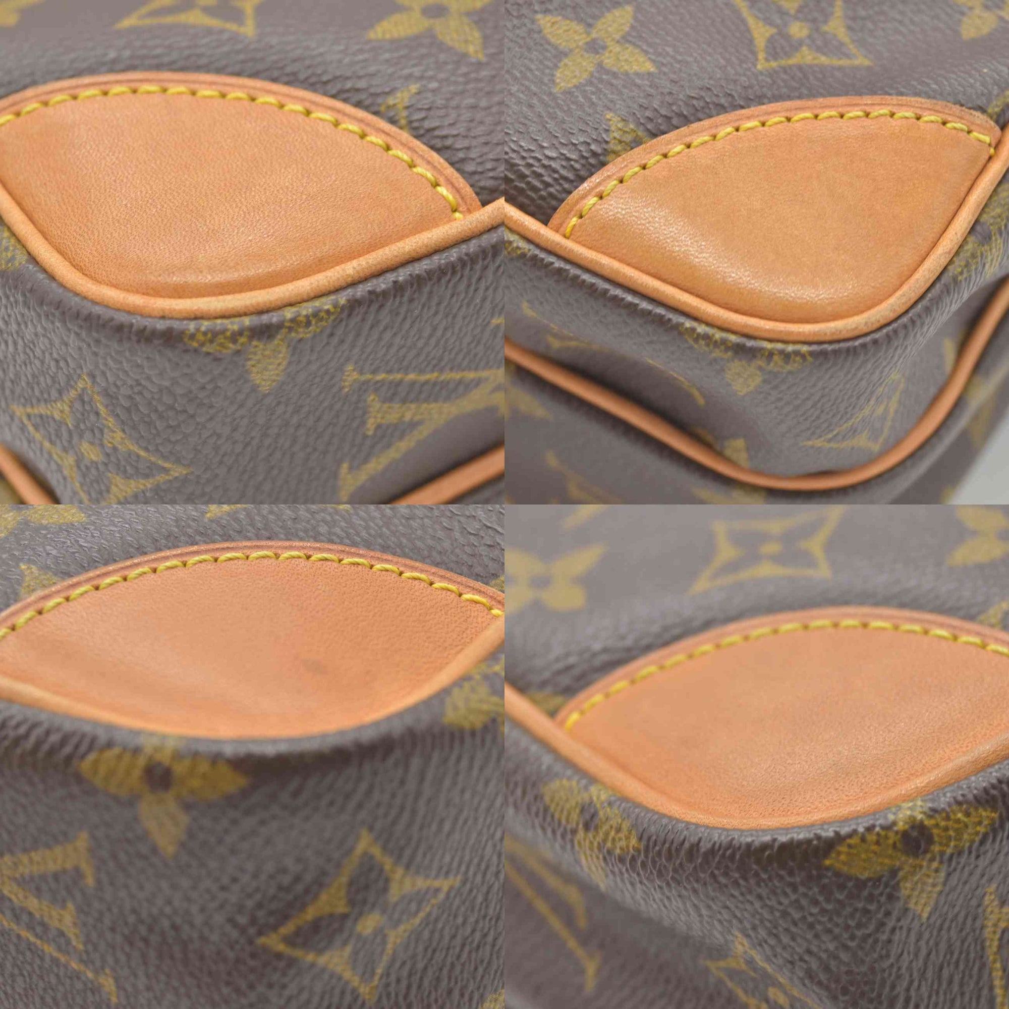 $995 2001 Louis Vuitton Amazone Monogram Crossbody Bag AR0021 CONSIGNMENT
