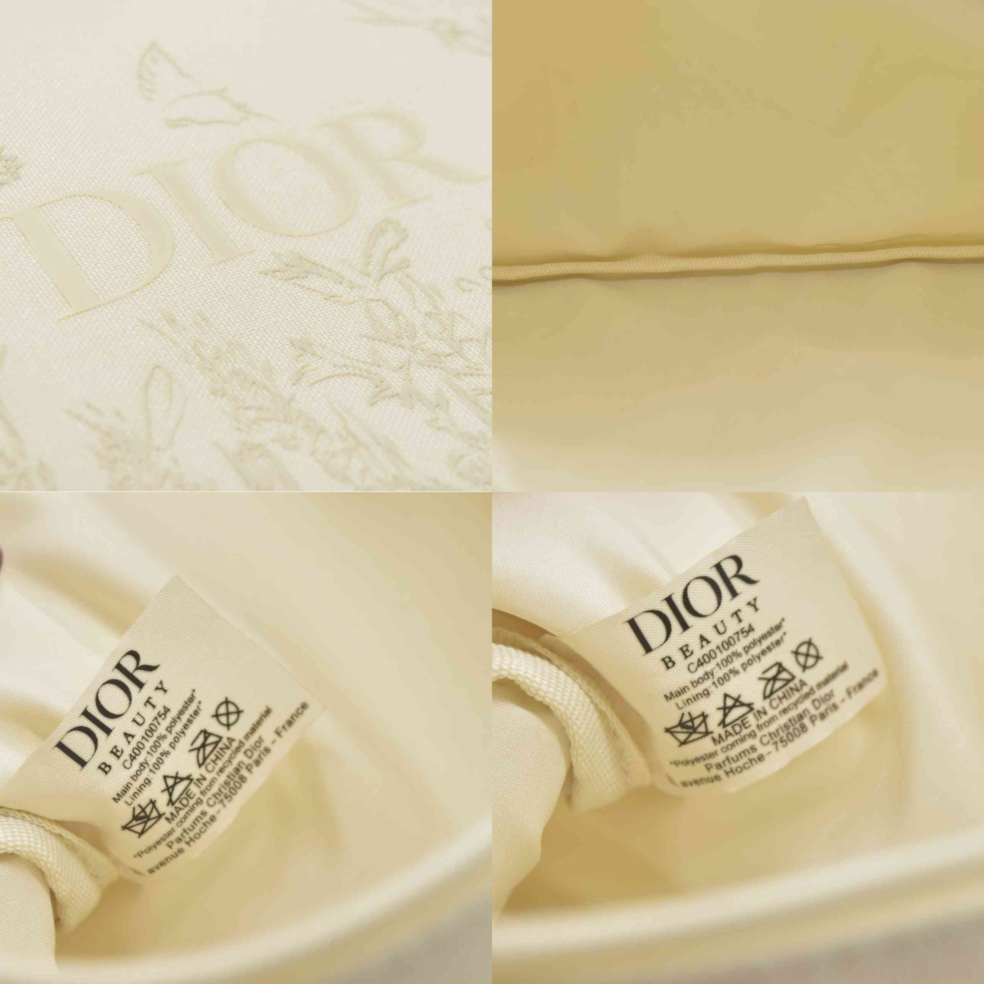 Dior Beauty Spring Flower Clutch Bag Pouch Limited Edition New