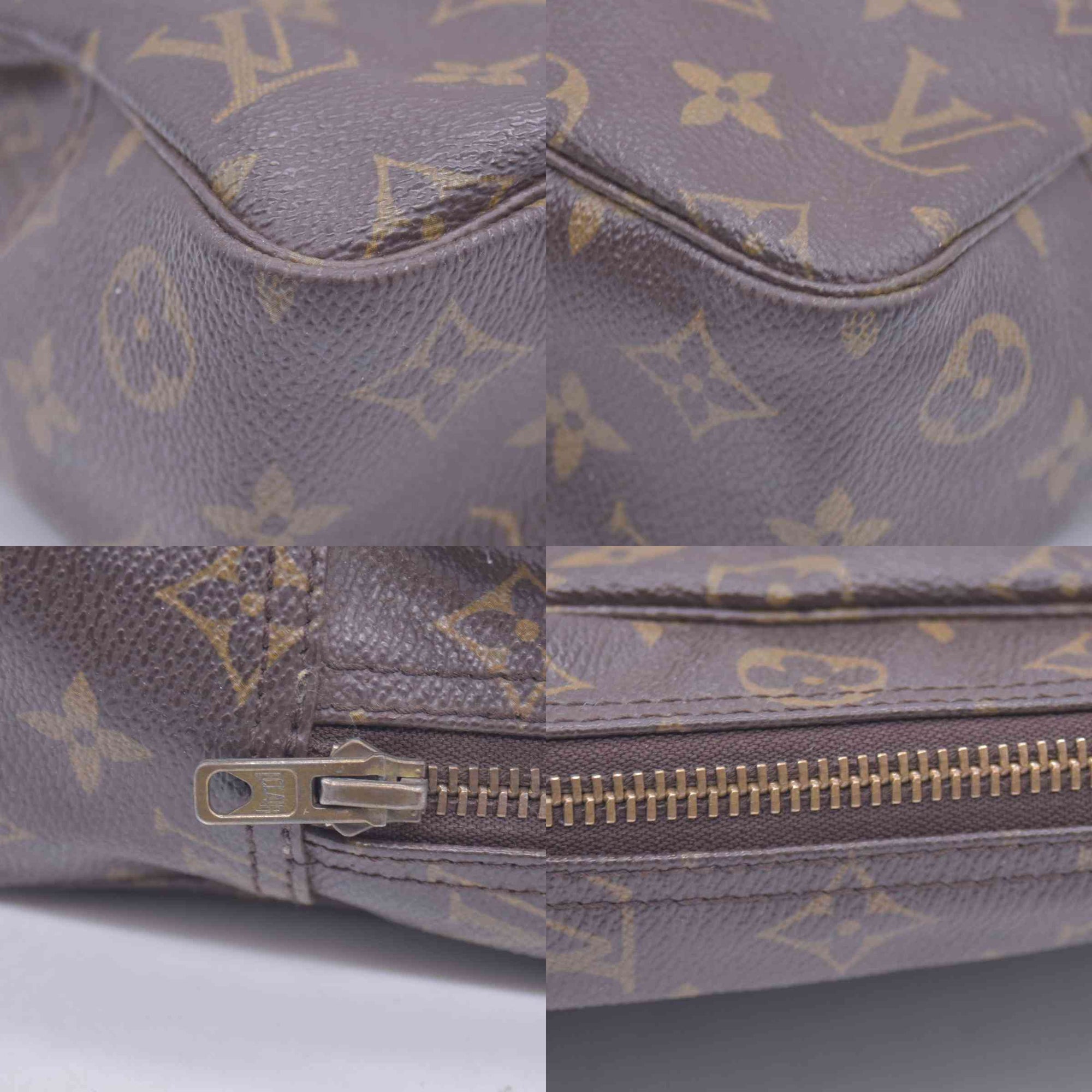 $600 LOUIS VUITTON Monogram Trousse Toilette 28 Clutch Bag CONSIGNMENT