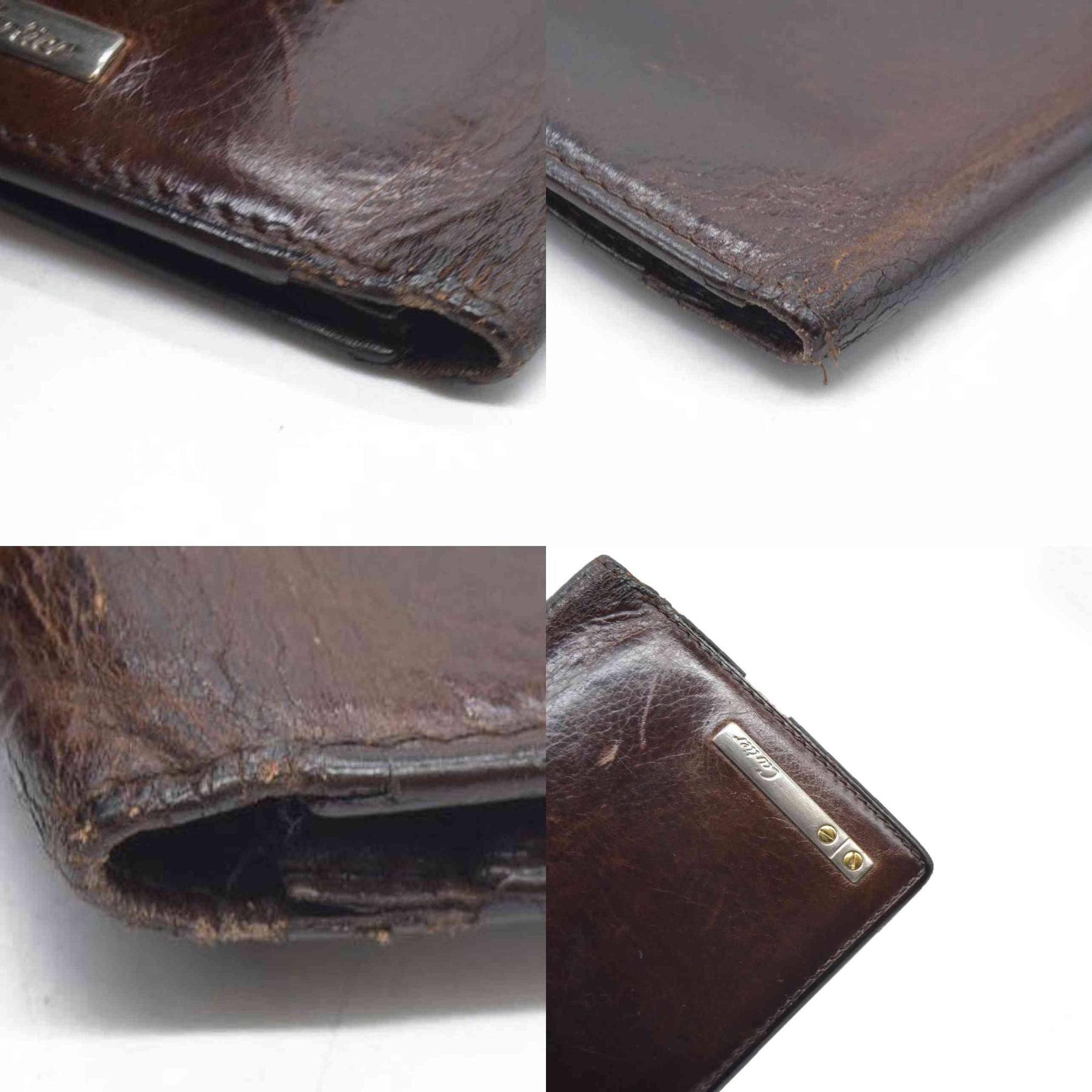 Cartier Leather Bifold Wallet