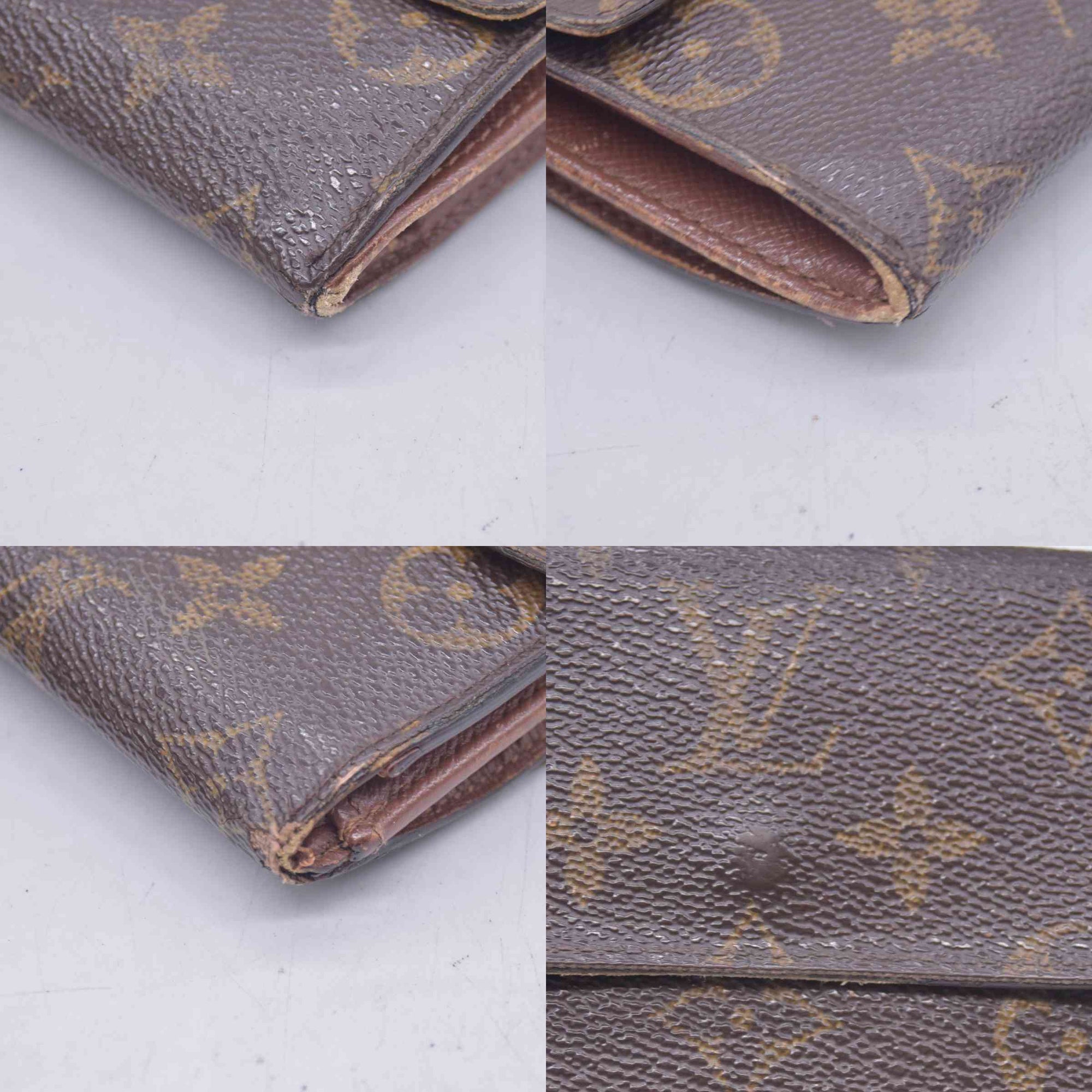 $785 2002 Louis Vuitton Elise Trifold Wallet SP0072 CONSIGNMENT 10021040