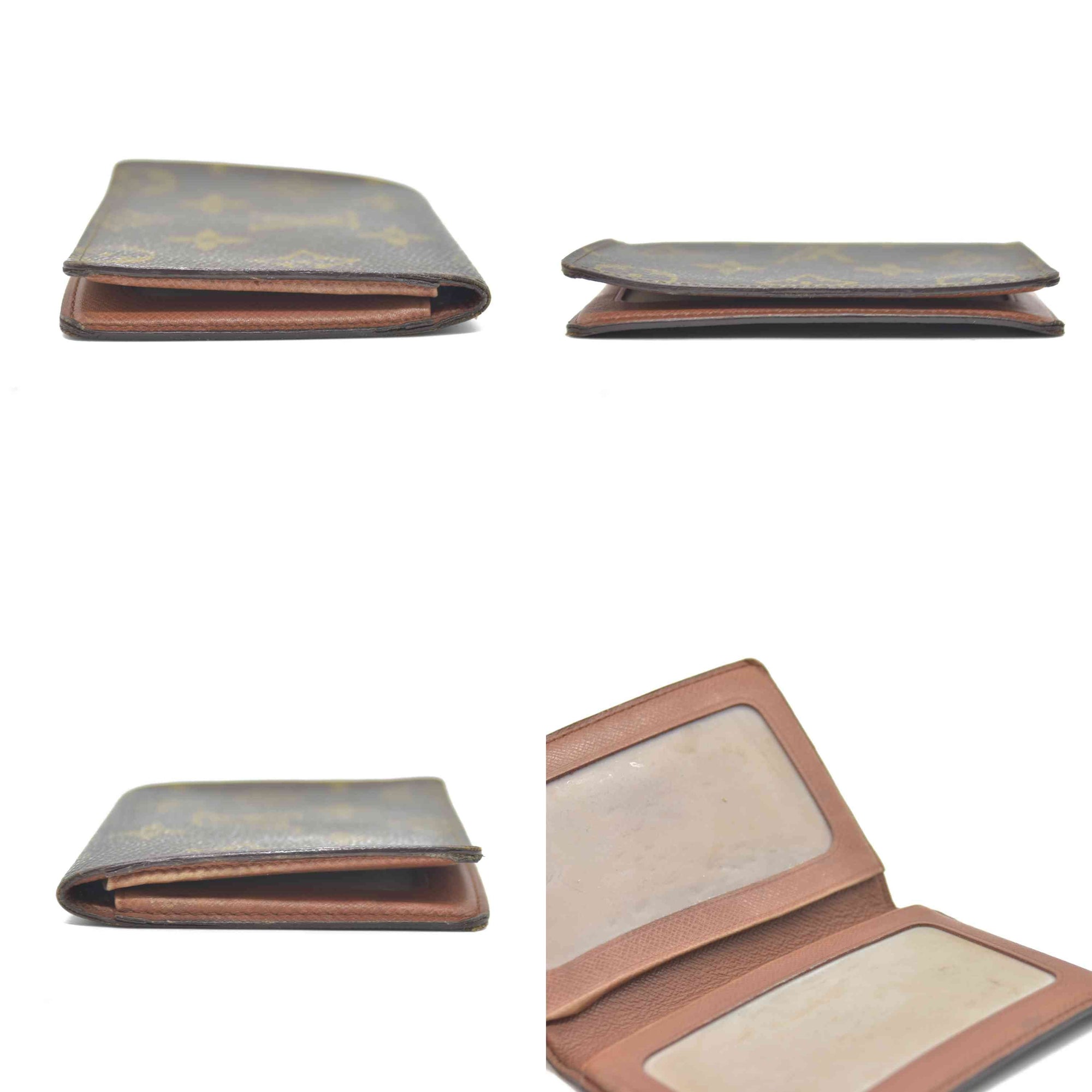 Louis Vuitton Monogram Porte 2 Cartes Vertical Pass Card Case CA0910