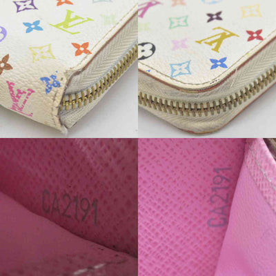 $1050LOUIS VUITTON Monogram Zippy Zip Around Long Wallet CA2191