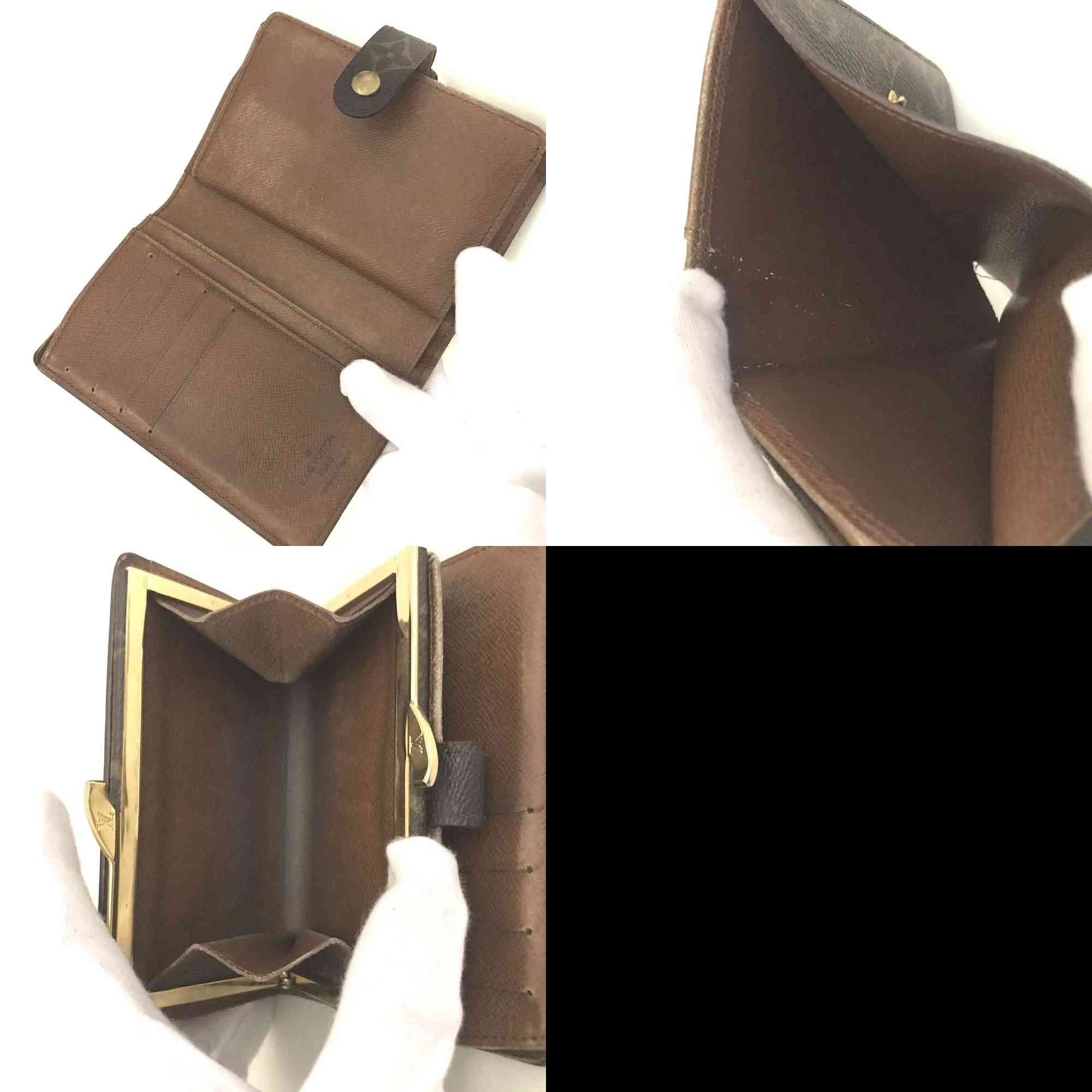 Louis Vuitton Monogram Porte Monnaie Billets Viennois Bifold Wallet MI0928