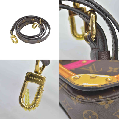 $2760 2018 Louis Vuitton Monogram Summer Trunks Pochette Metis DR0198 10019843