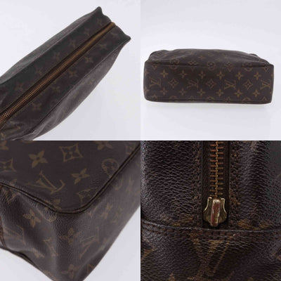 $600 1986 LOUIS VUITTON Monogram Trousse Toilette 28 Clutch Bag 863