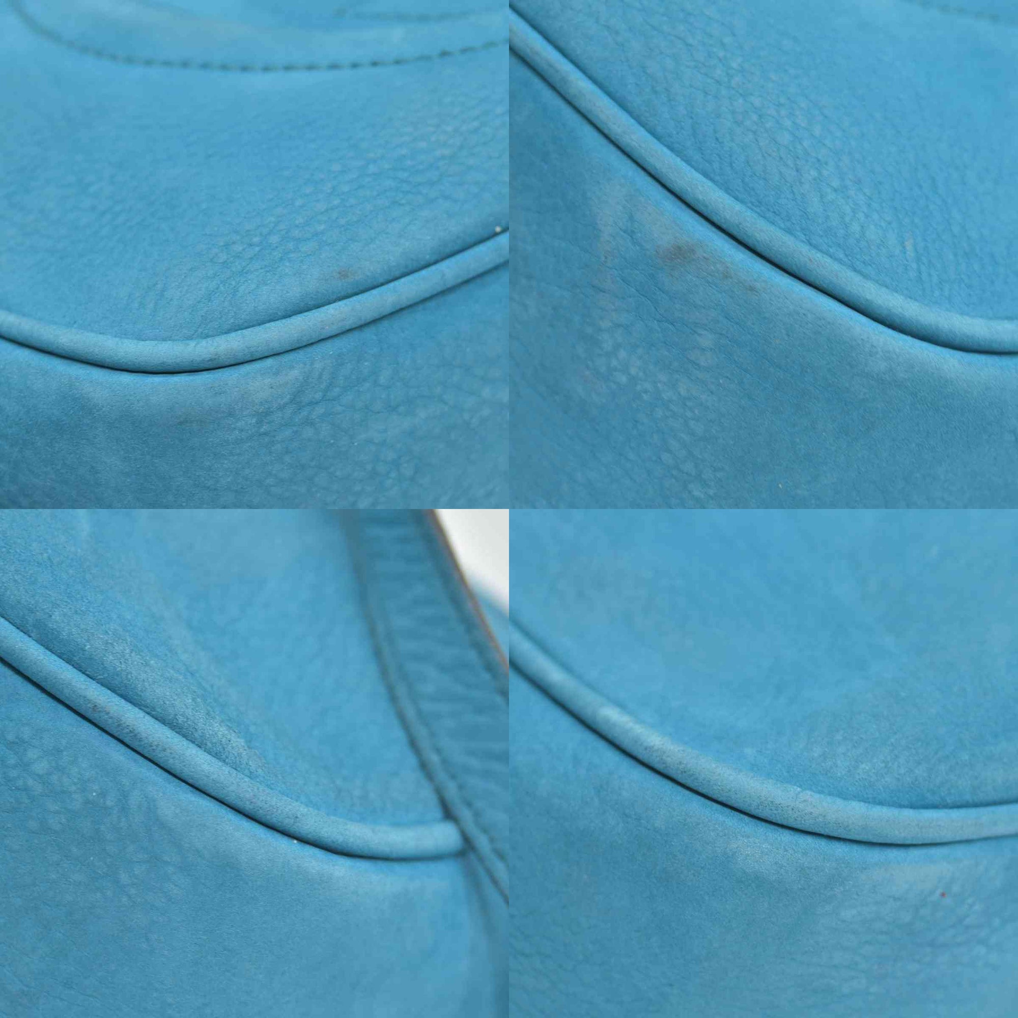 $1490 Gucci  Interlocking G Soho Disco Small Suede Blue