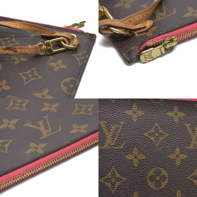 $2030 Louis Vuitton Monogram V Neverfull MM Grenade Pochette